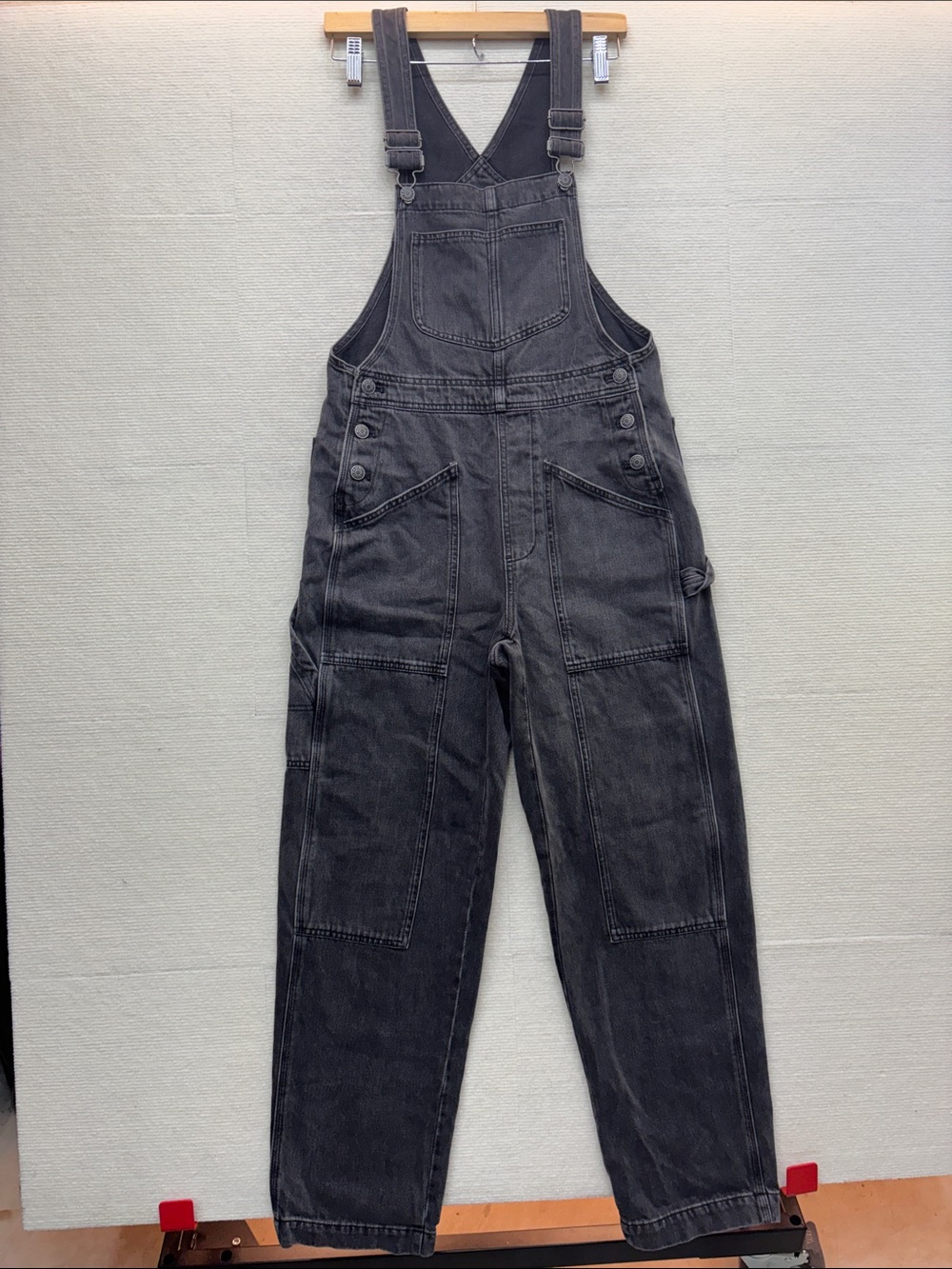 Madewell | XS Women's Black Denim Overalls Jumpsuit